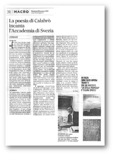 Il Messaggero - 03 nov. 2013