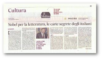 Il Messaggero del 25 set. 2014